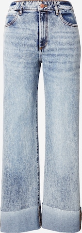 GUESS Wide Leg Farkut 'Rey' värissä sininen: etupuoli