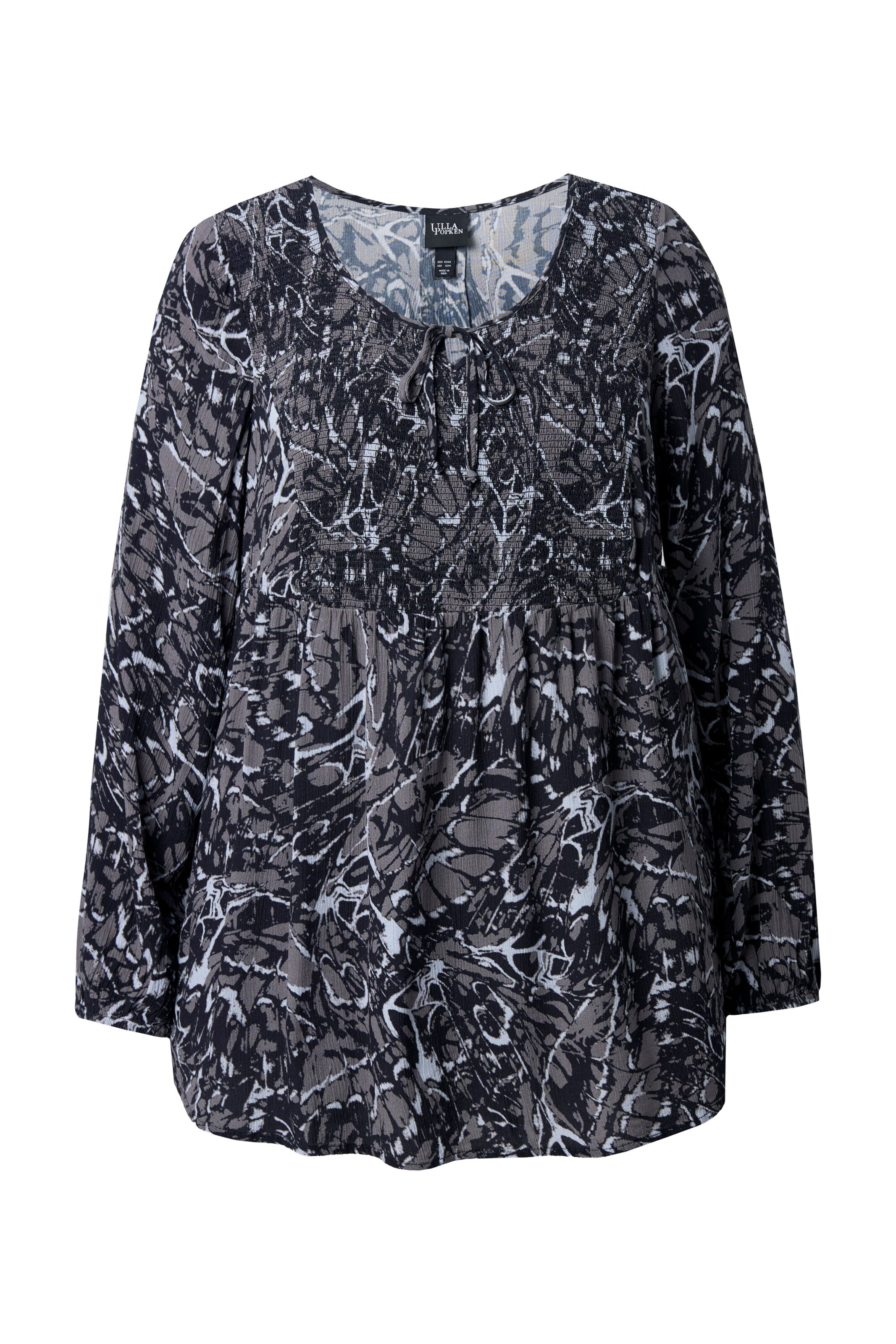 Ulla Popken Tunika in Grau: Vorderseite