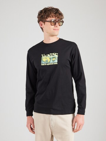 VANS - Camiseta 'VISUAL MINDS' en negro: frente