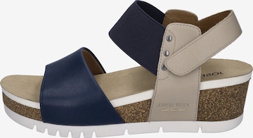 JOSEF SEIBEL Sandale 'Quinn 09' in Blau: Vorderseite