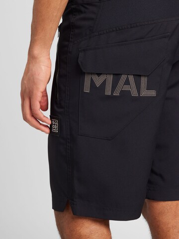 Maloja Regular Outdoorshorts 'Bardin' in Schwarz