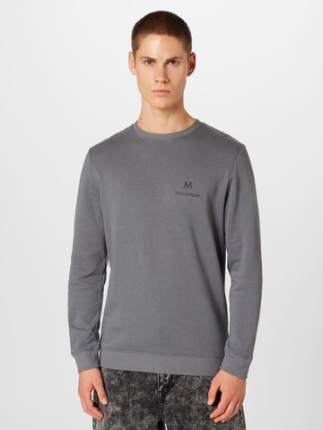 Matinique Sweatshirt 'Bradley' in Grey: front