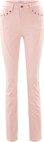 heine Regular Jeans 'Belena' in Pink: predná strana