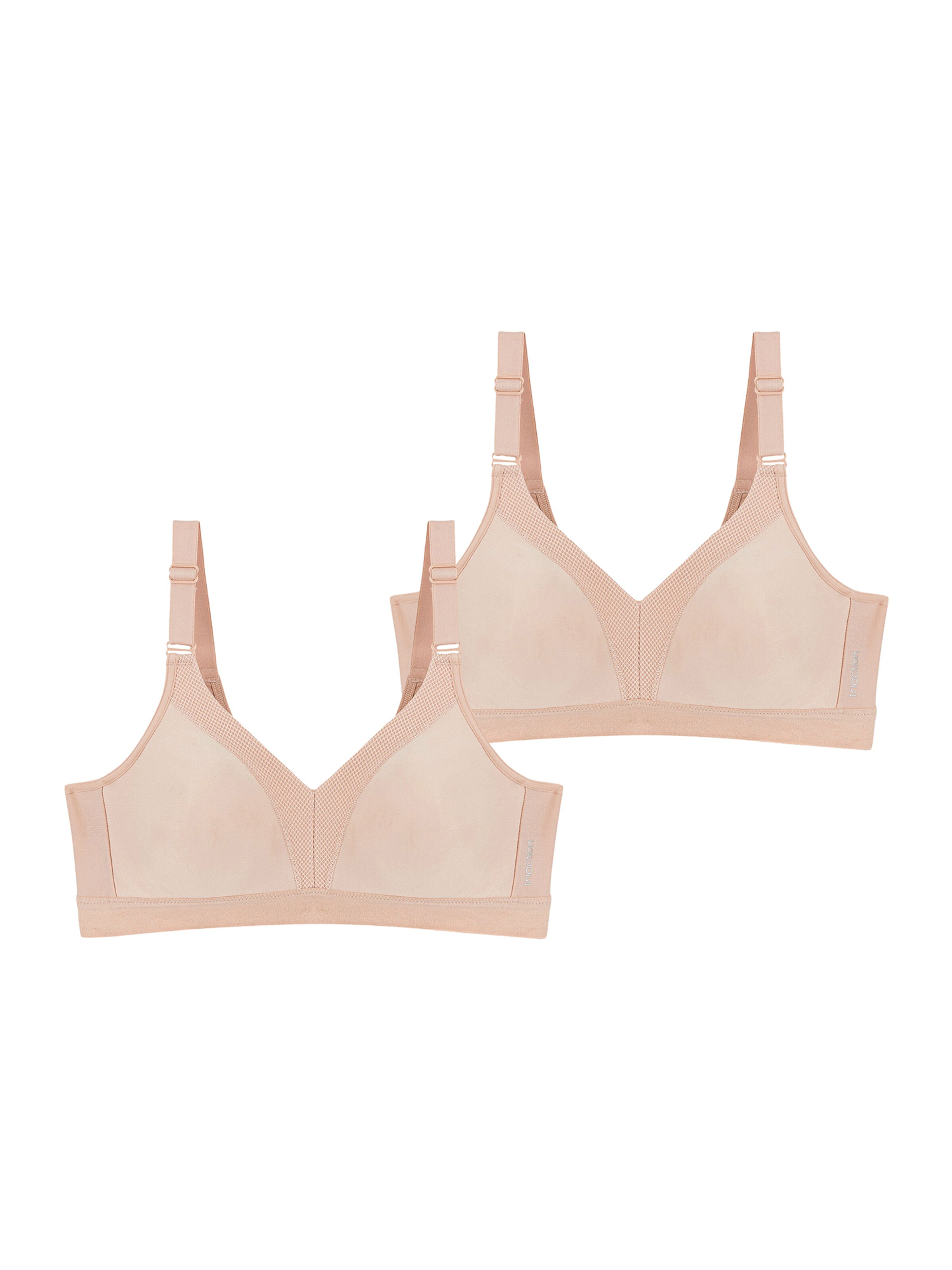 Triumph Triaction Low Support Sports bra ' Triaction Wellness ' in Beige: front