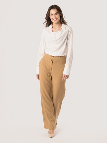 Regular Pantalon Quiosque en beige