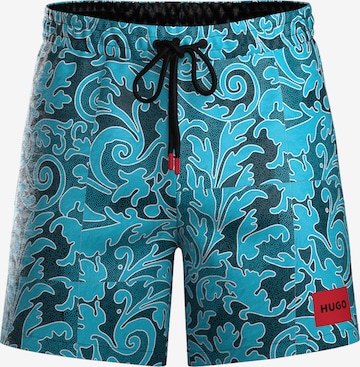 HUGO Red Badeshorts 'Dayala' in Blau: predná strana