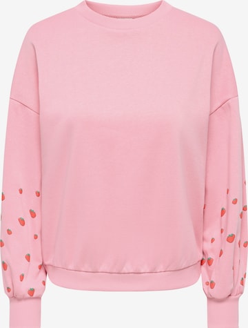 ONLY Collegepaita 'ONLBrooke' värissä vaaleanpunainen: etupuoli