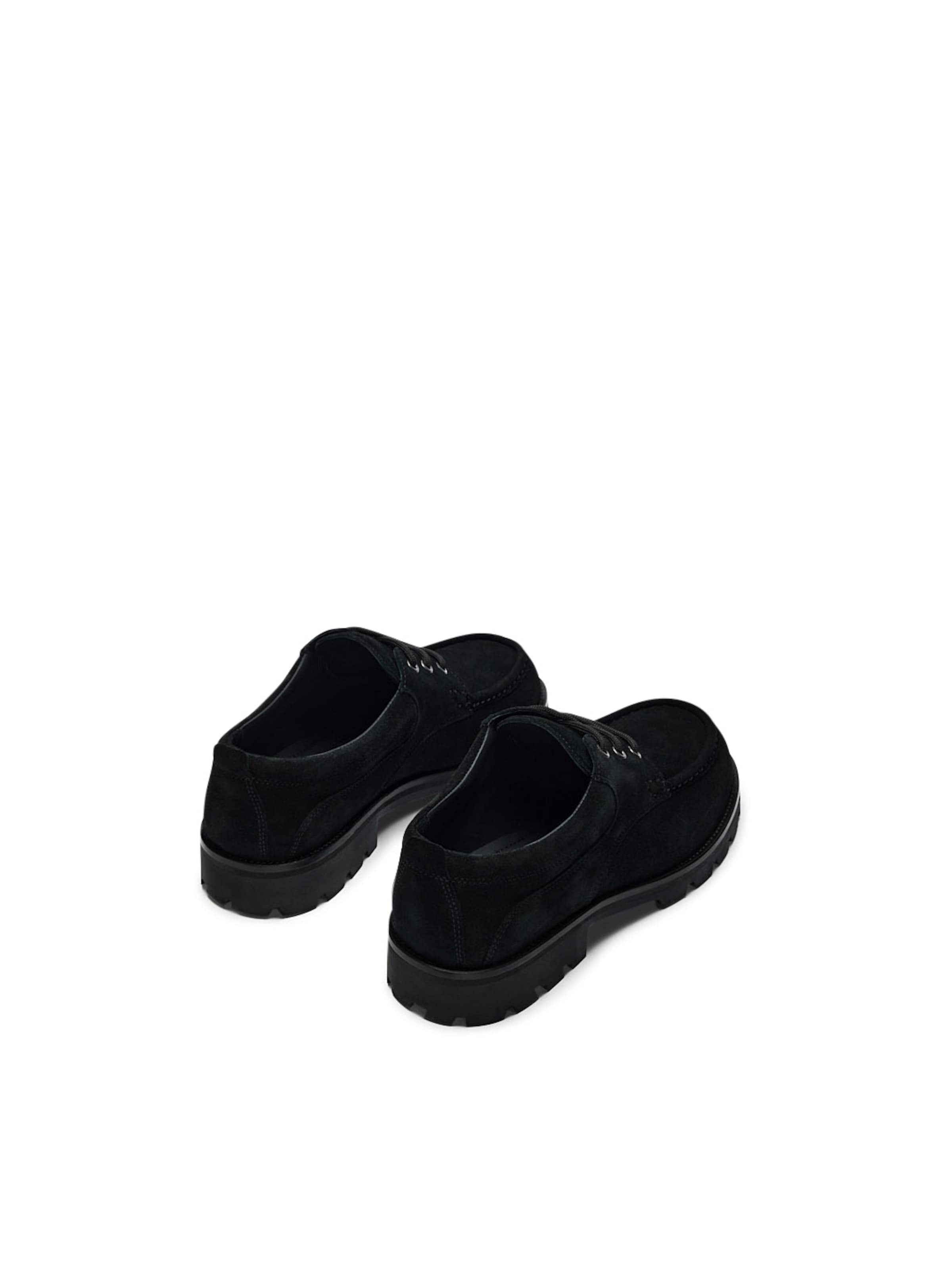 SELECTED Snøresko i sort