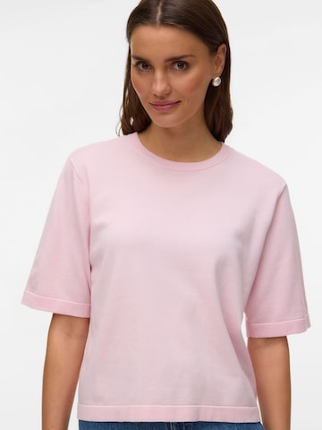 Pull-over 'VMSilje' VERO MODA en rose : devant
