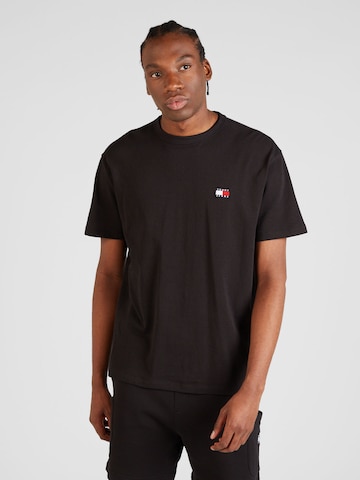 T-Shirt Tommy Jeans en noir : devant