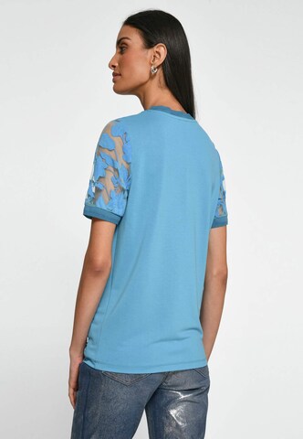 T-shirt TALBOT RUNHOF X PETER HAHN en bleu