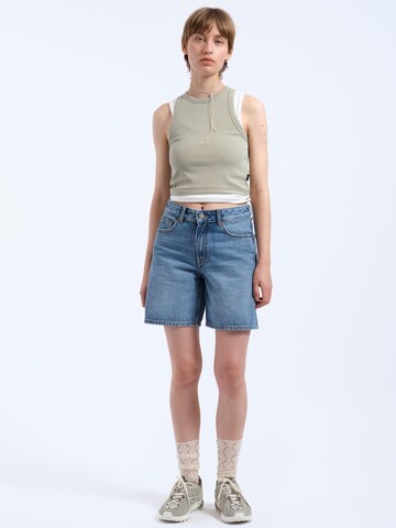 Dr. Denim Regular Jeans 'Arch Shorts'‌‌‌ in Blau