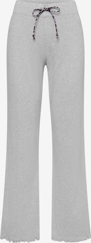 Hey Honey Pyjamahose 'Pointelle Long Pants' in Grau: Vorderseite