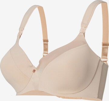 Noppies T-shirt Nursing bra 'Shiny Matt +' in Beige