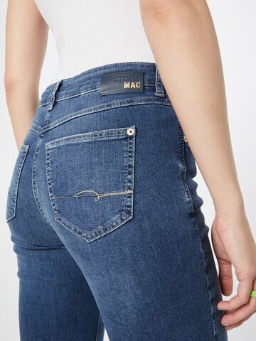 MAC Slimfit Jeans 'Angela' in Blau