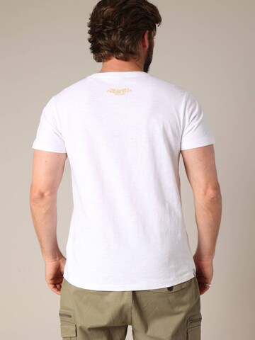 T-Shirt 'Dandy' Deeluxe en blanc