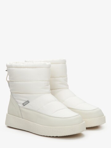 Estro Snowboots '20281-2' i beige: forside