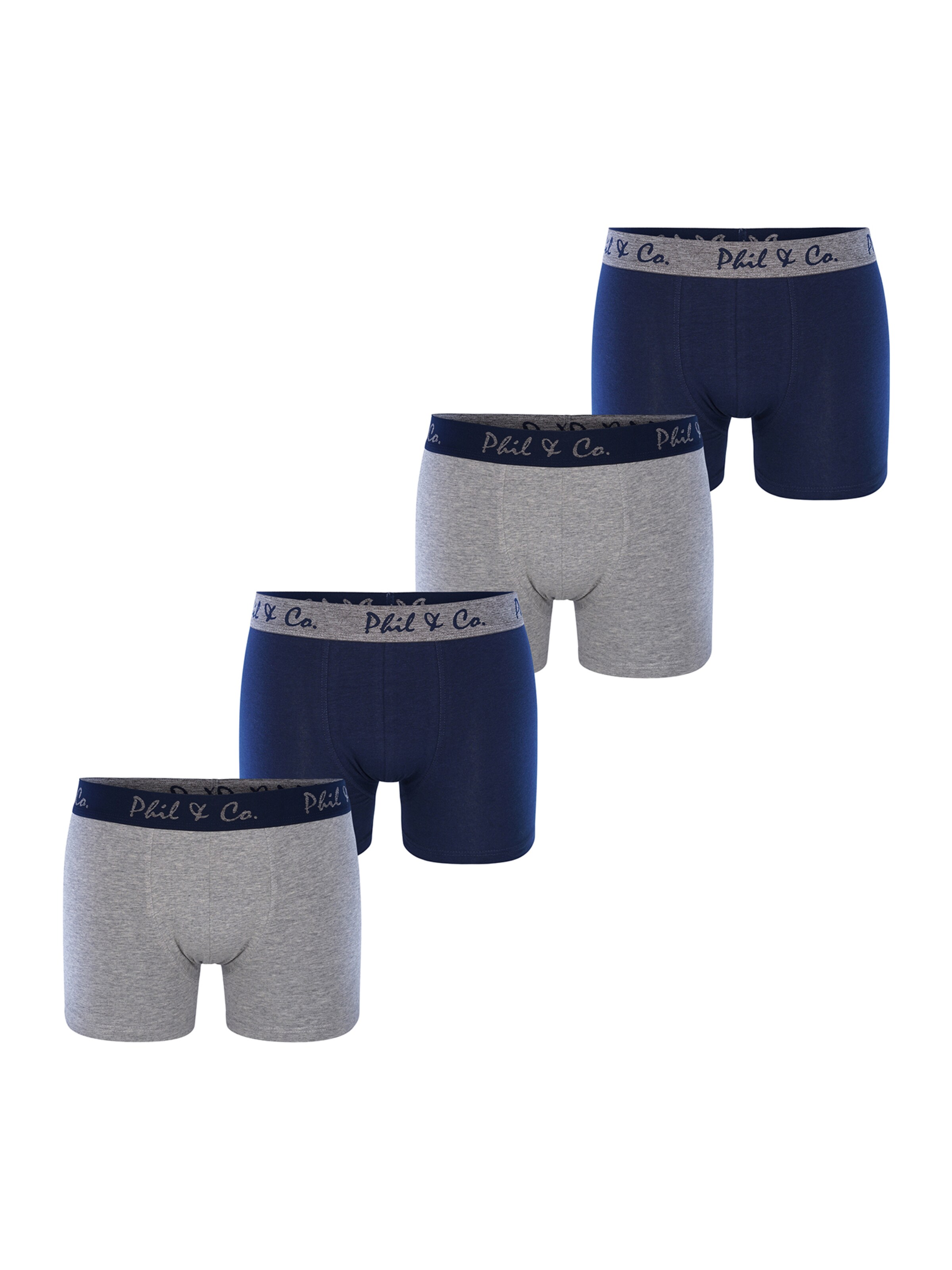Boxers Phil & Co. Berlin en bleu : devant