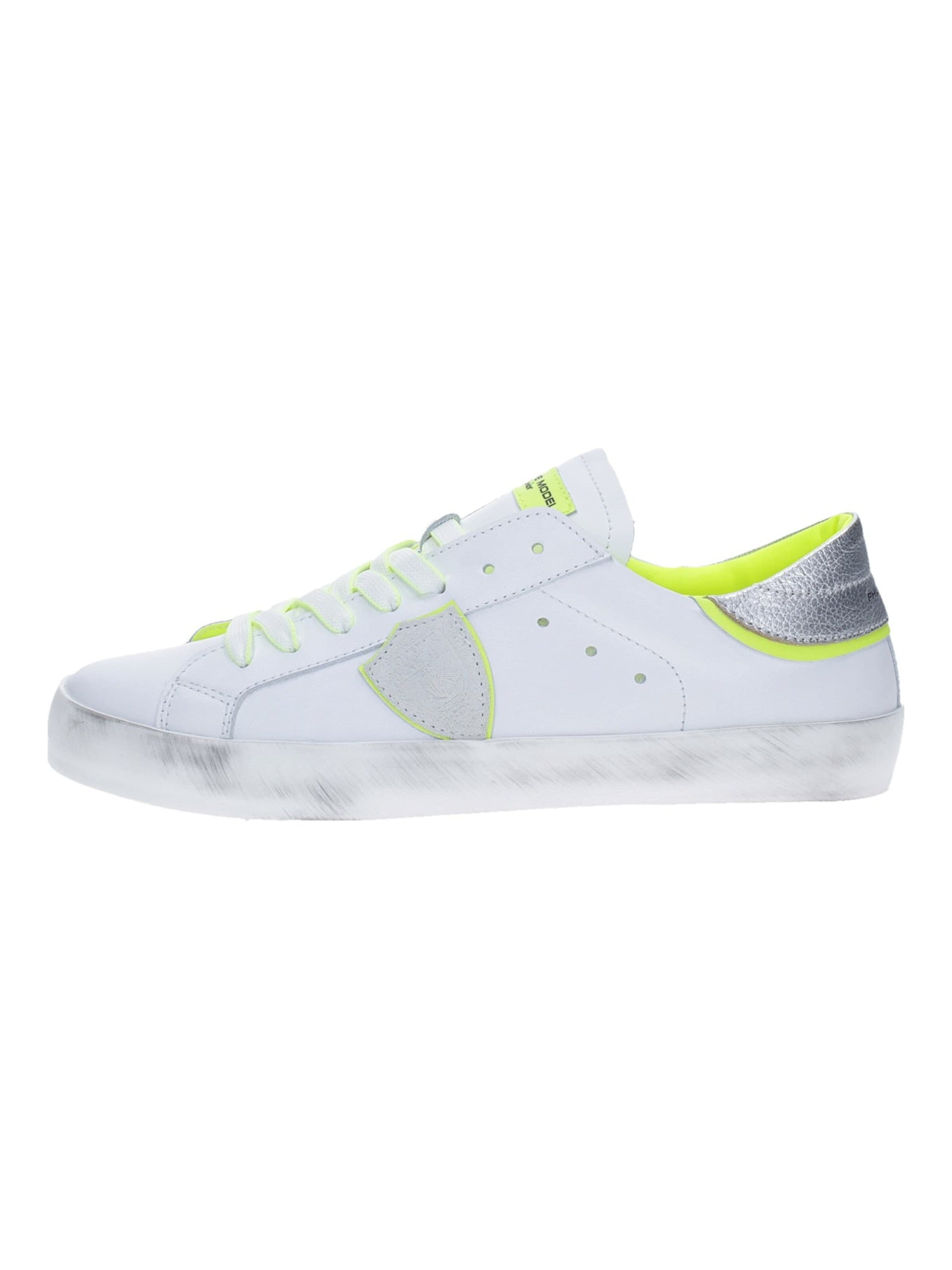 Sneaker bassa 'Philippe Model 80703' di Philippe Model in bianco: frontale