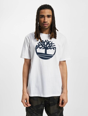 TIMBERLAND T-Shirt in Weiß: Vorderseite