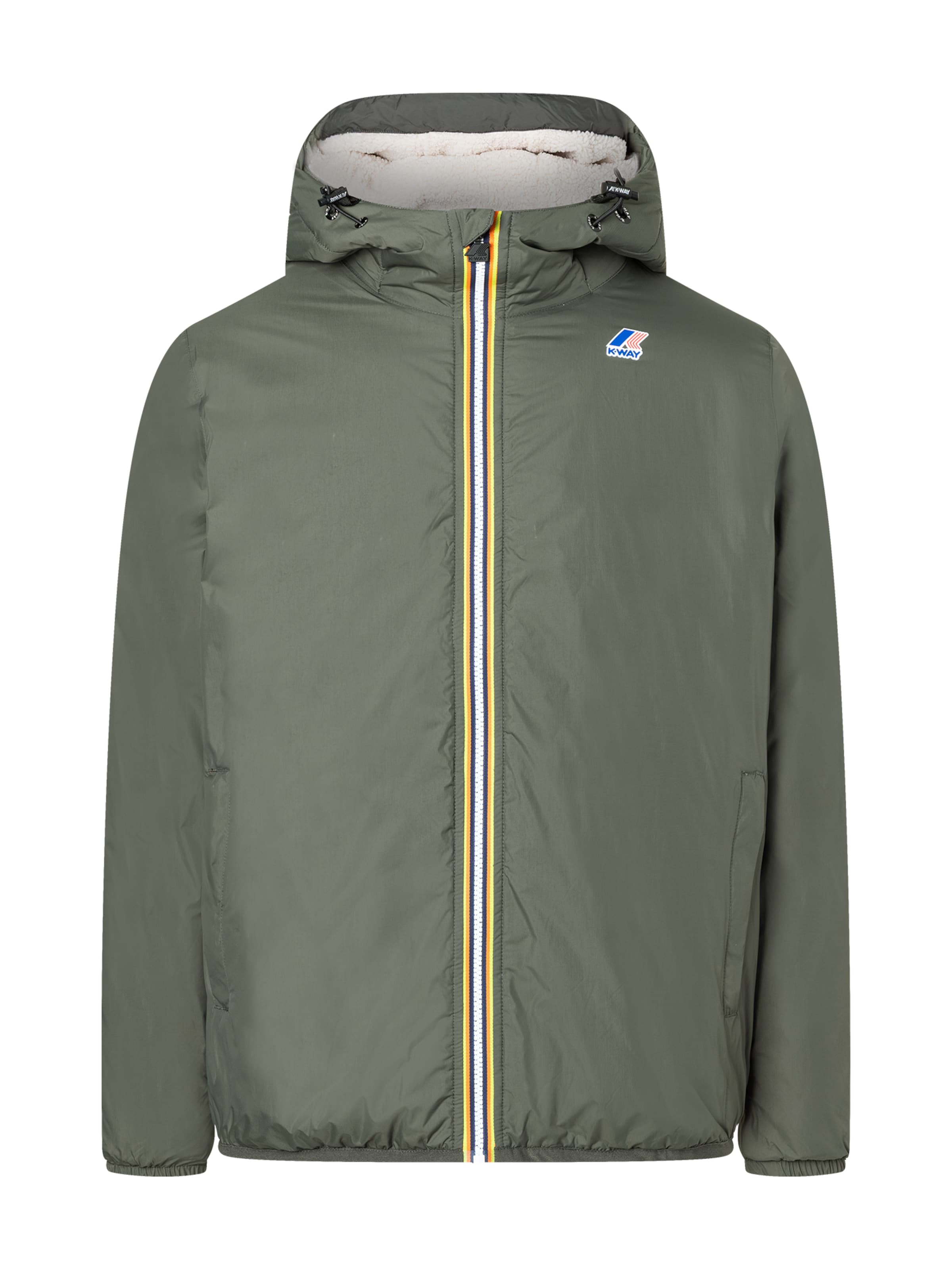 K-Way Funktionsjacke 'Le Vrai 4.0 Claude Orsetto' in Grün: Vorderseite