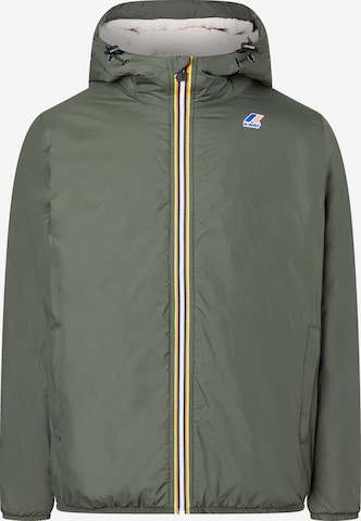 K-Way Funktionsjacke 'Le Vrai 4.0 Claude Orsetto' in Grün: Vorderseite