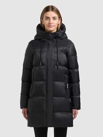khujo Jacke 'Janou2' in Blau: Vorderseite