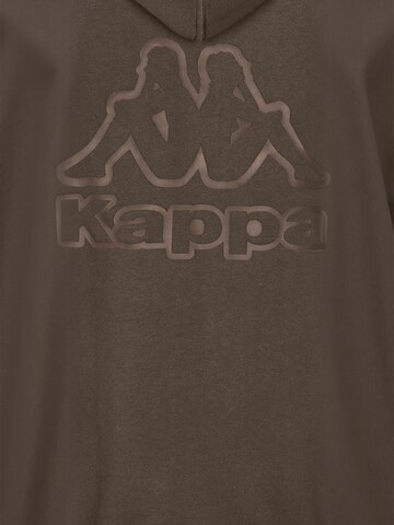 KAPPA Trui ' Logo Soju ' in Bruin: terug