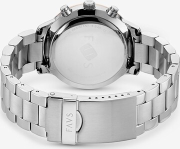 FAVS Analog Watch in Silver