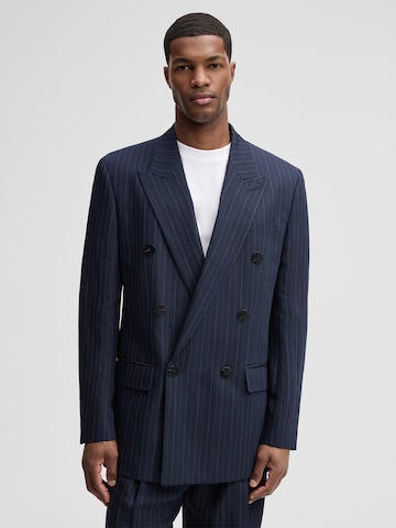 Coupe regular Veste de costume 'Barry' STRELLSON en bleu : devant