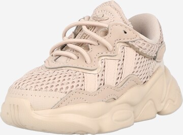 Baskets 'Ozweego' ADIDAS ORIGINALS en beige : devant