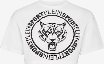 Top di Plein Sport in bianco: frontale