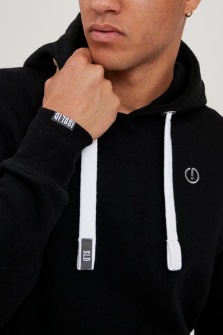 !Solid Hoodie 'BennHood' in Schwarz