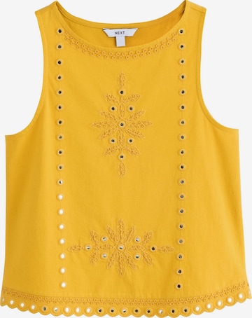 Next - Top en amarillo: frente