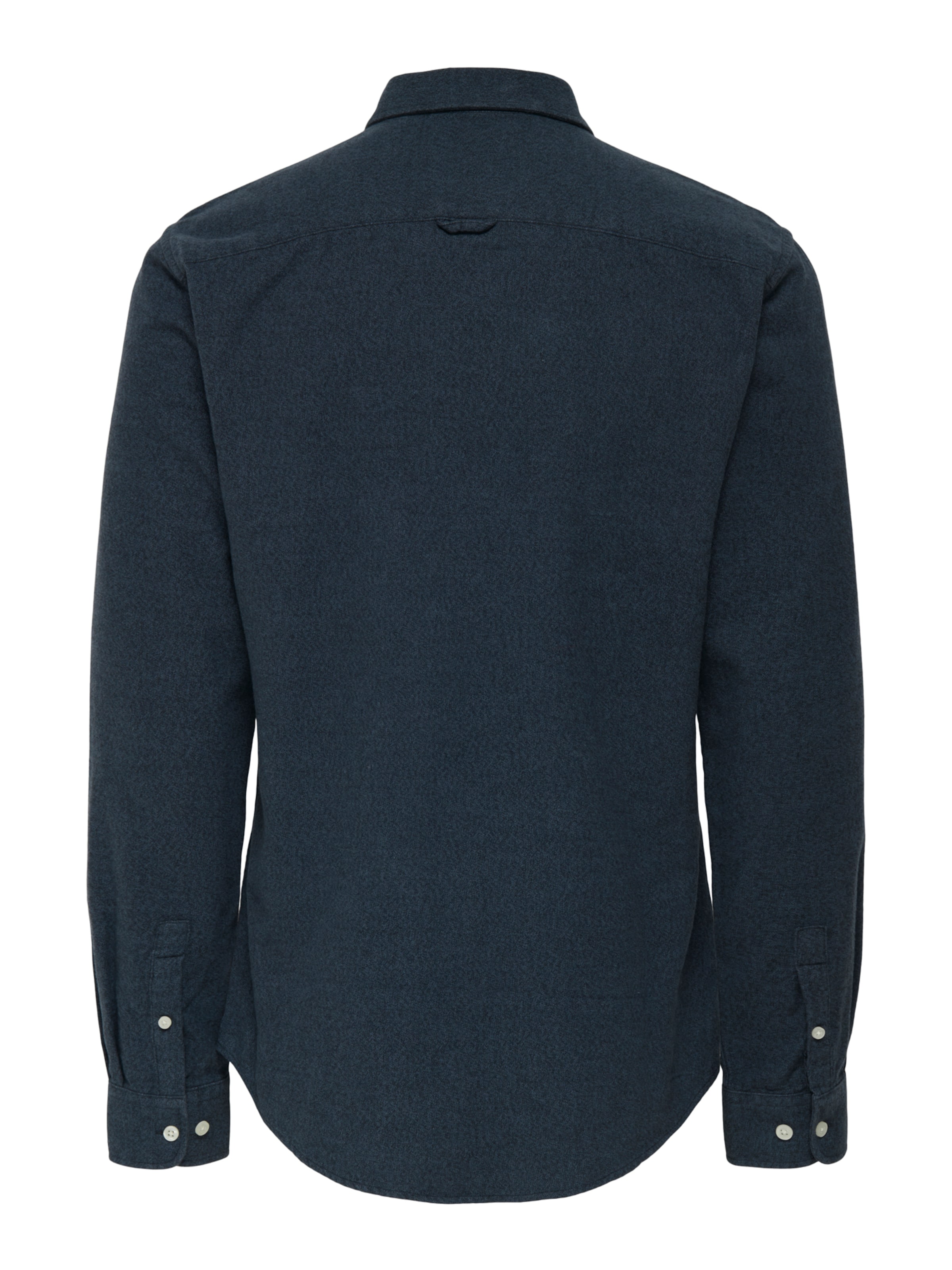 Only & Sons - Ajuste estrecho Camisa 'ONSNIKO' en azul