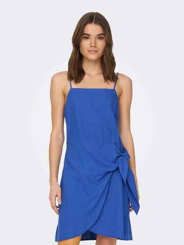 ONLY Summer Dress 'Caro' in Blue: front