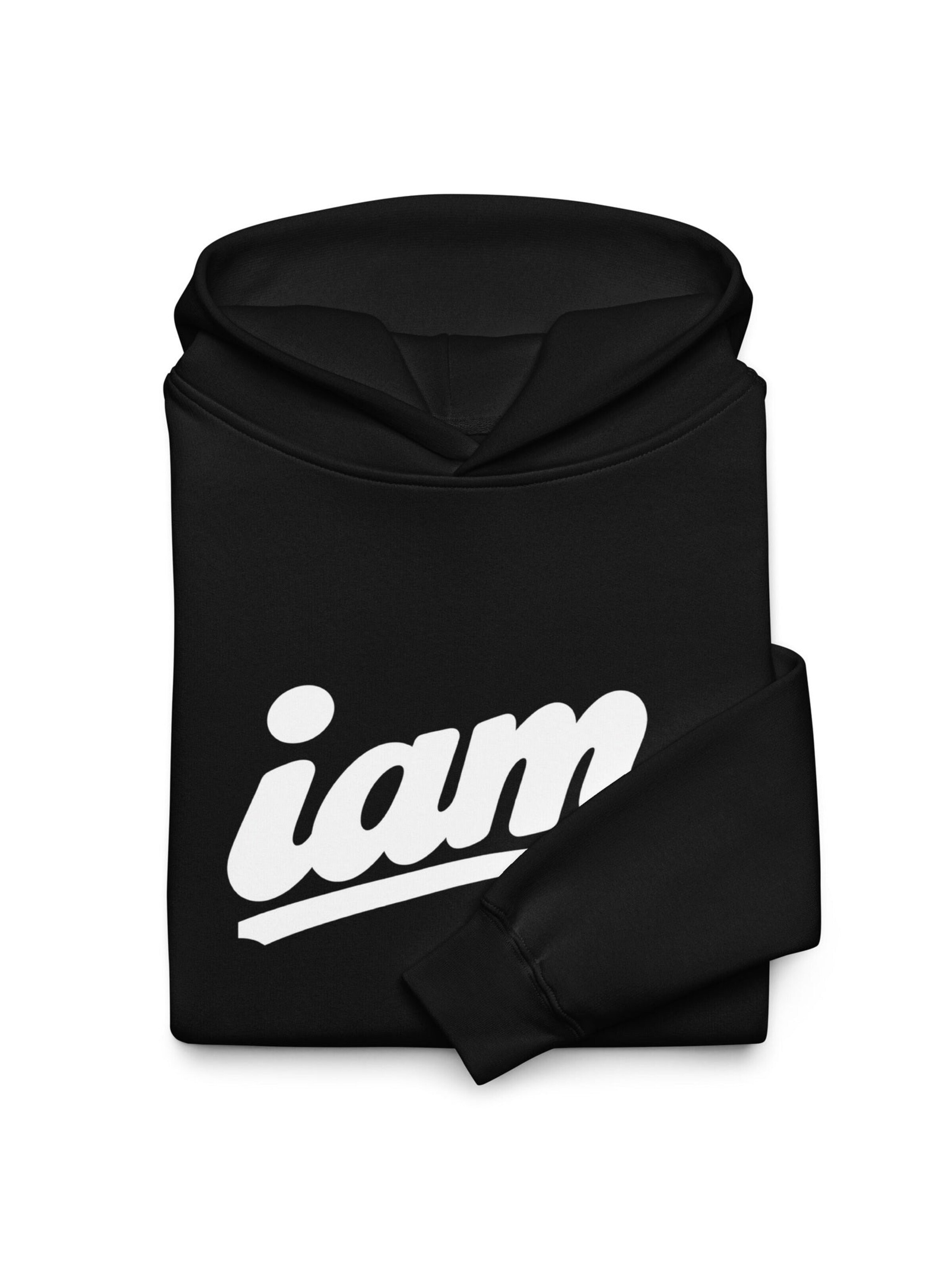 Felpa di iam. in nero