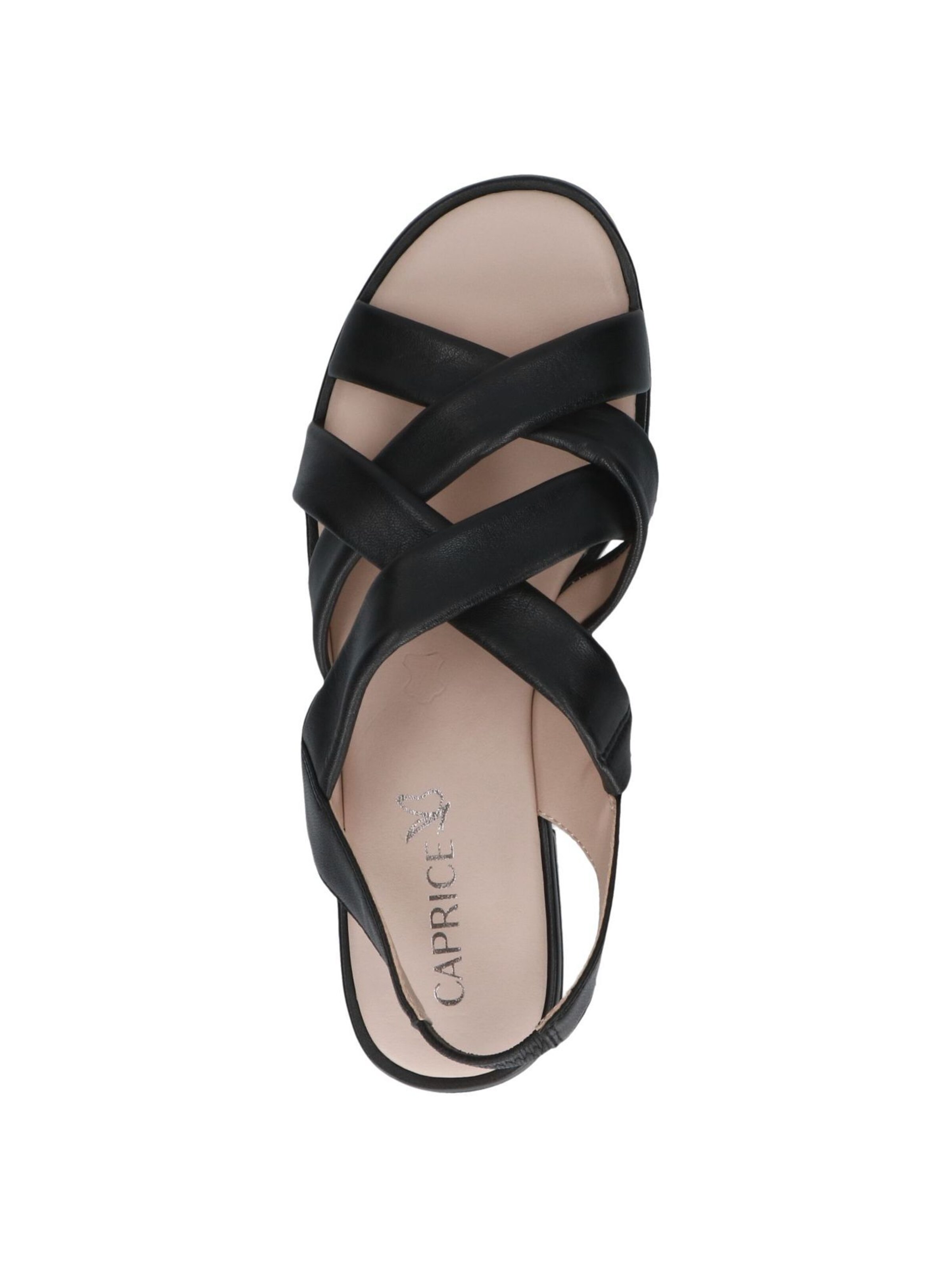 CAPRICE - Sandália em preto