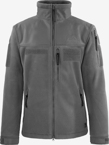 Veste en polaire fonctionnelle 'Tilrem' normani en gris : devant