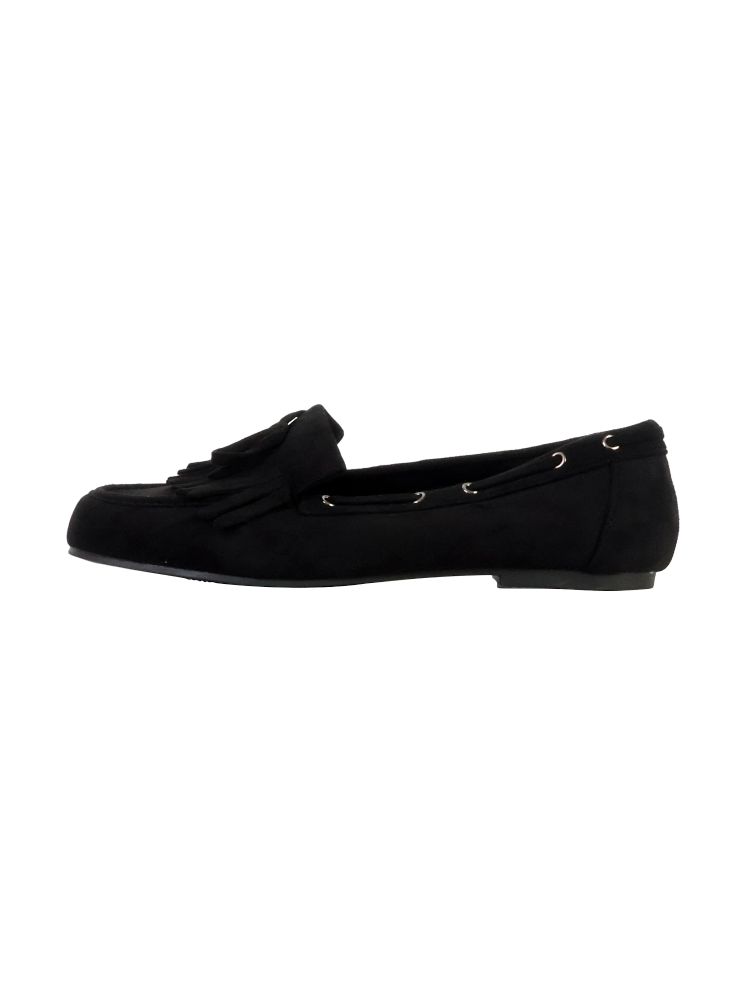 Slipper 'Slip-On-Mokassins' di Joia in nero: frontale