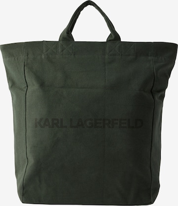 Karl Lagerfeld Shopper in Grün: Vorderseite