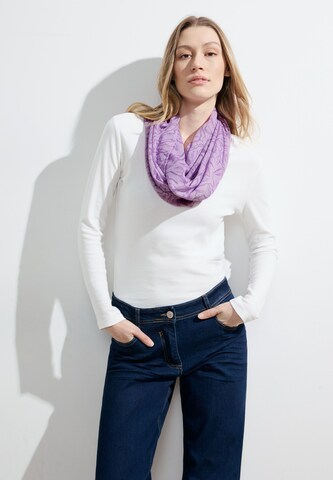 CECIL Tube Scarf in Purple: front