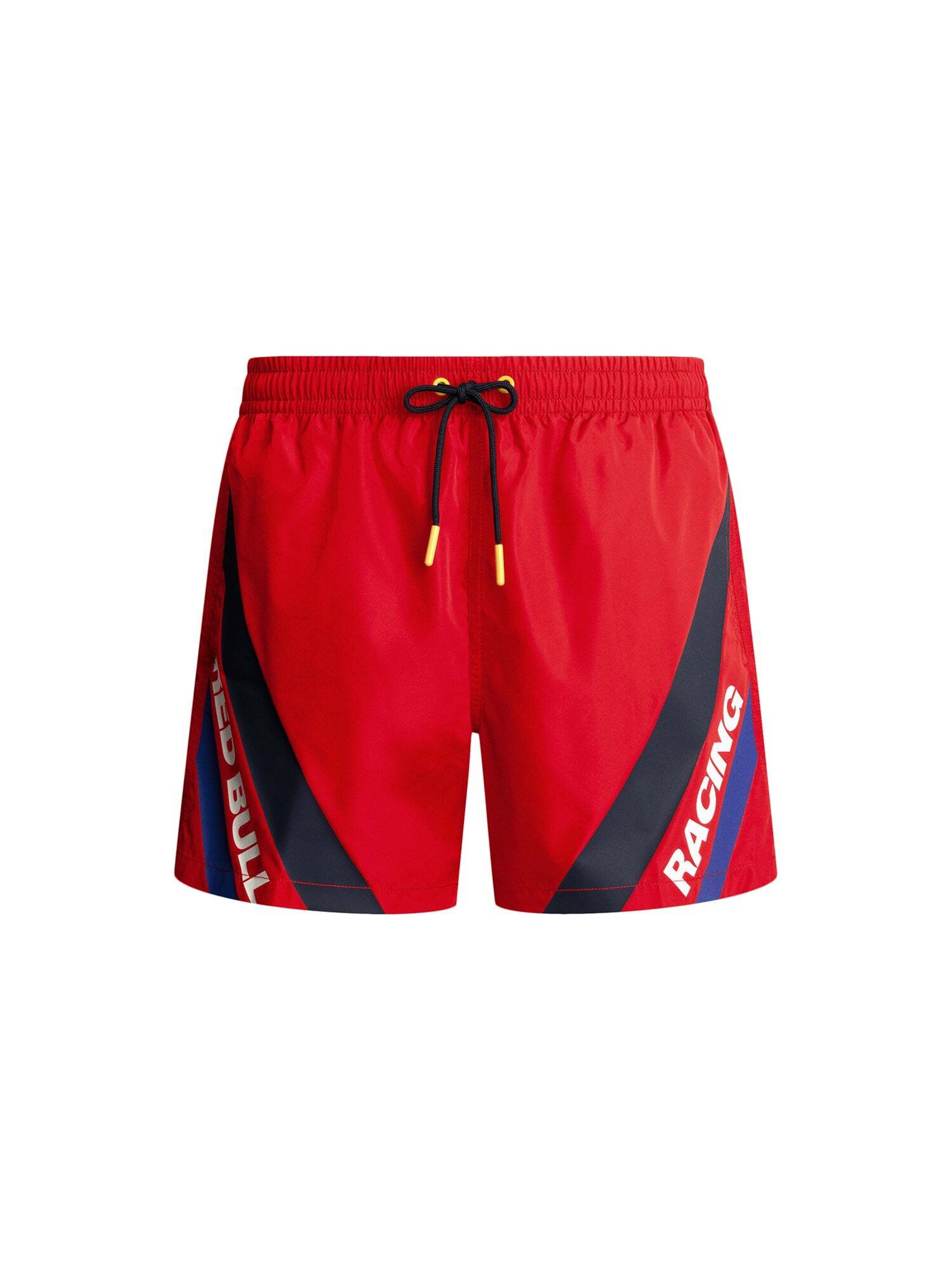 Red Bull Racing x Pepe Jeans Swimming shorts in Red: front