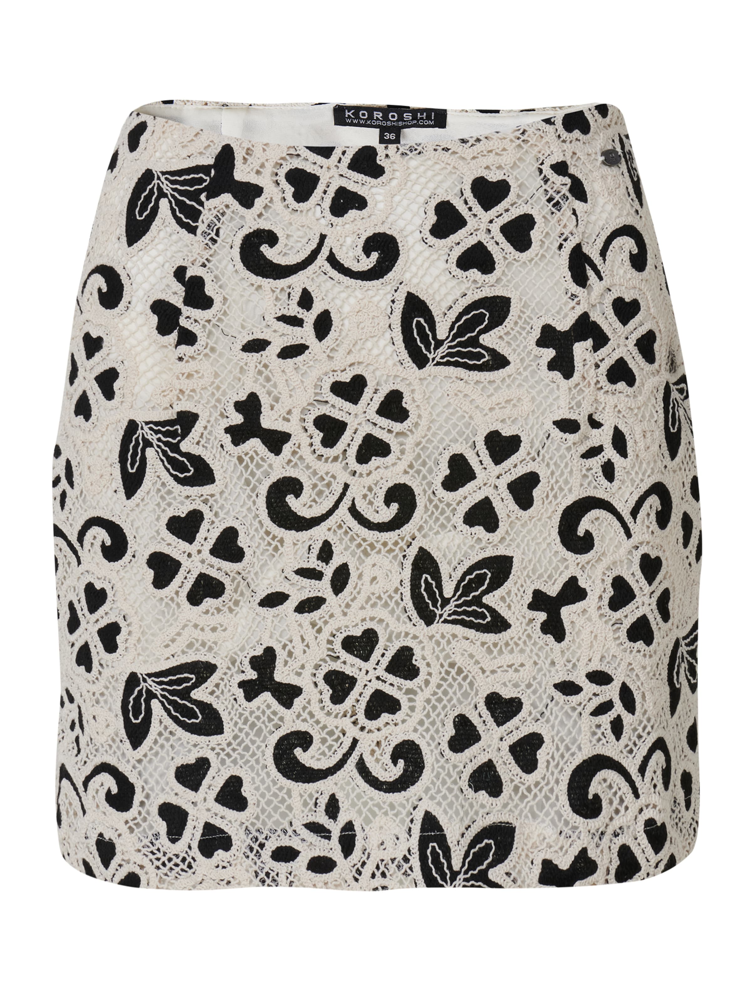 KOROSHI Nederdel i hvid: forside