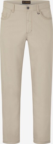 REDPOINT Regular Pants in Beige: front