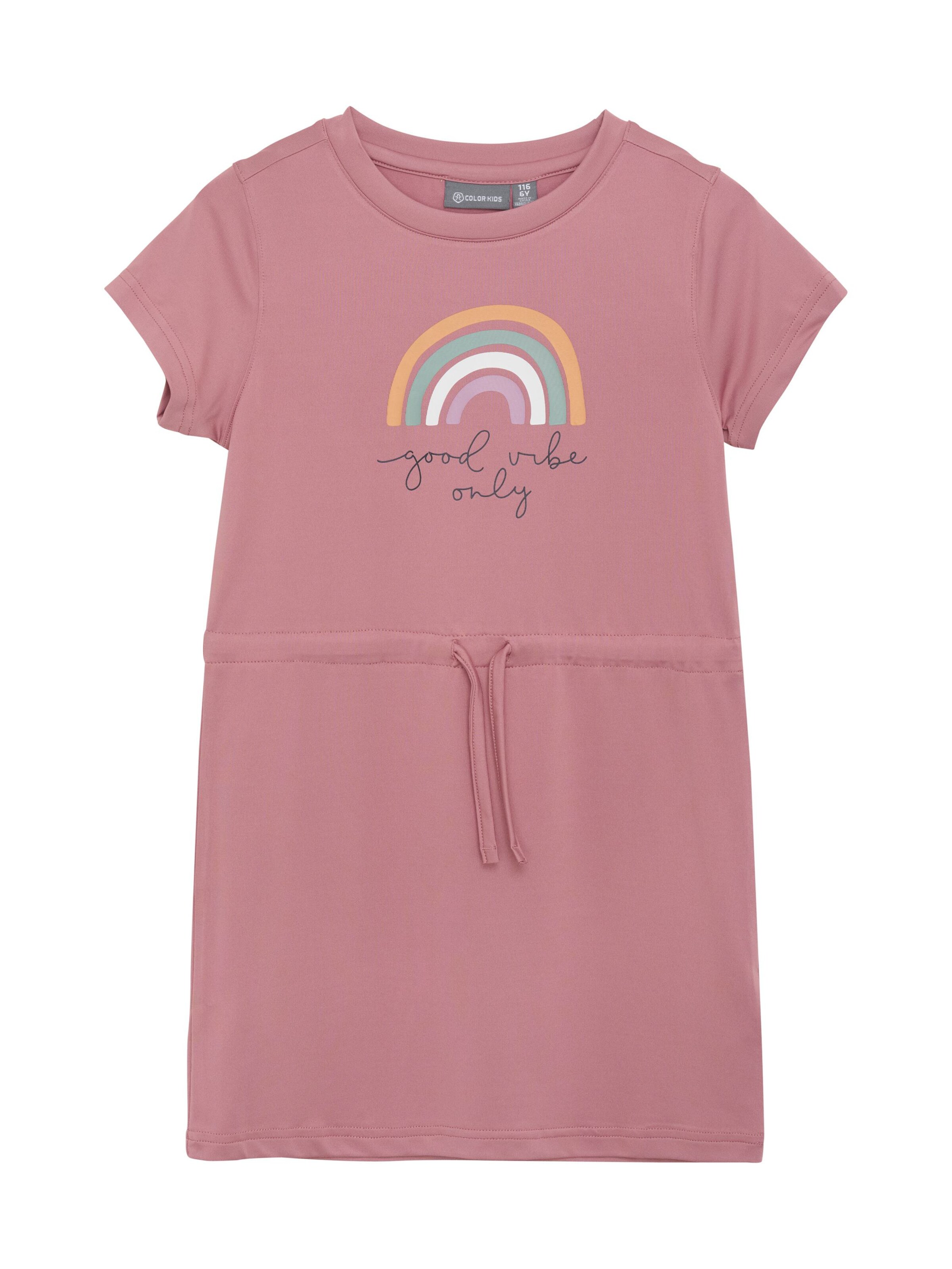 COLOR KIDS Dress in Pink: front