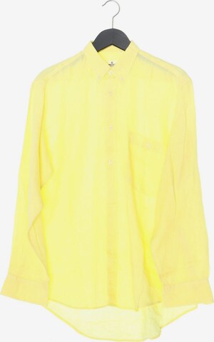 CERRUTI 1881 Button Up Shirt in L-XL in Yellow: front