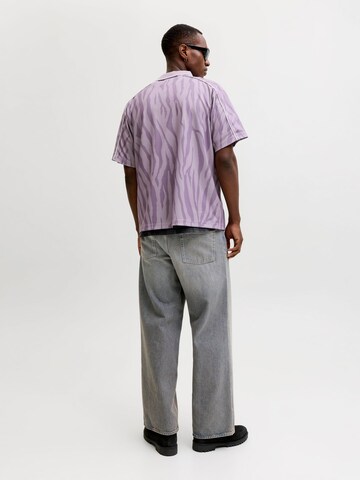 JACK & JONES Poloshirt in Lila