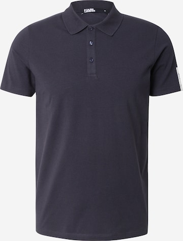 Maglietta di Karl Lagerfeld in blu: frontale
