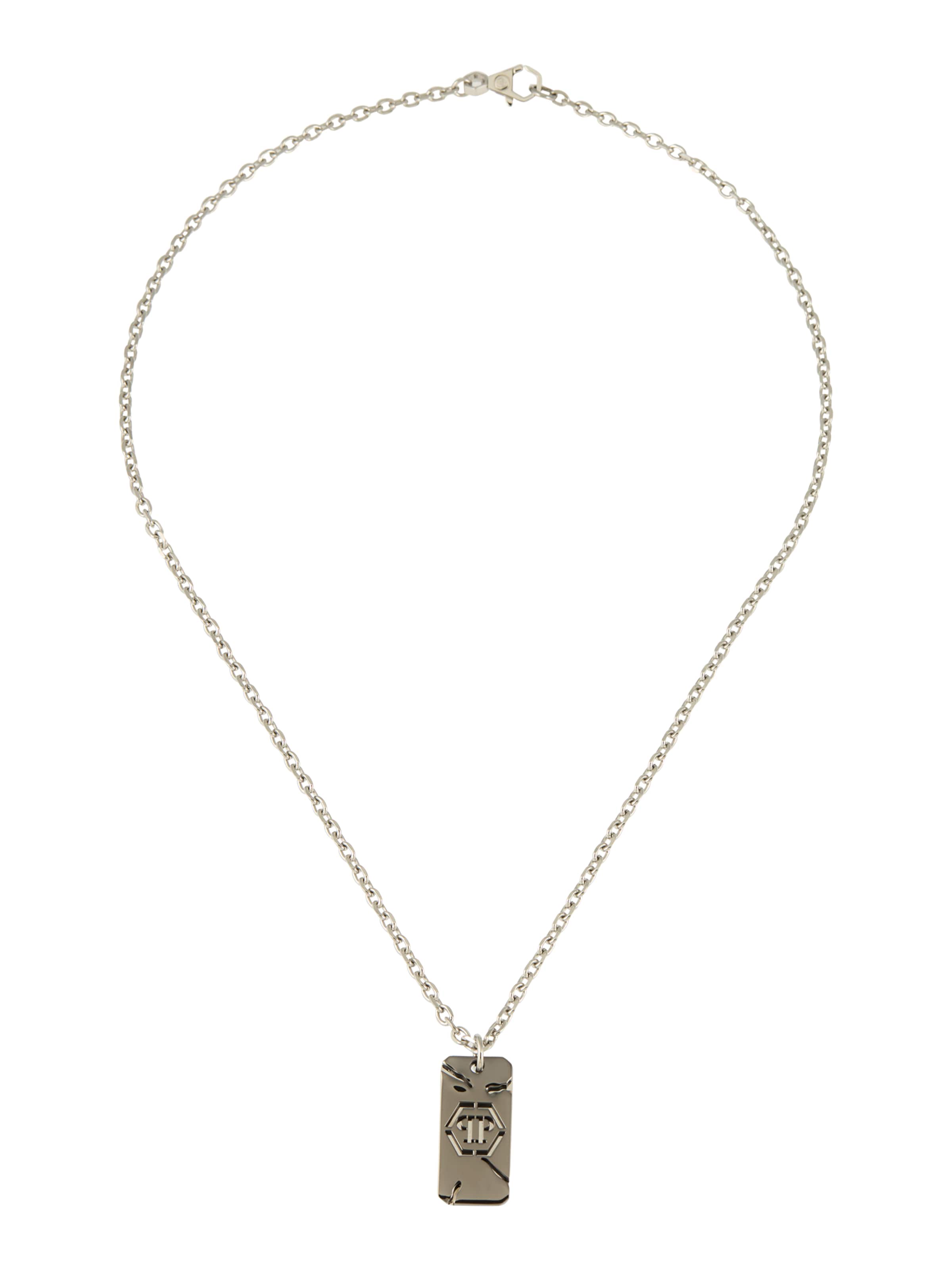 Philipp Plein Necklace in Silver: front